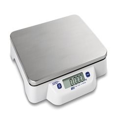 Tischwaage, für mobile Einsätze, Wägebereich bis 10 kg, Ablesbarkeit 5 g, Wägeplatte 320 x 260 mm.