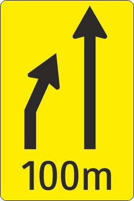 Voranzeiger für Fahrstreifenverlauf | Alform Verkehrszeichen