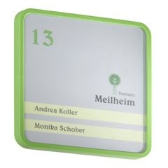 MAXI™ Türschild, HxB 150 x 150 mm, VE 3 Stk, 2-teilig.