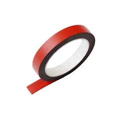 Magnetband, LxB 5000 x 15 mm, 1 Rolle, rot.