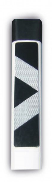 Leitpflock-Marker. Größe: 90x390mm. rechtsweisend