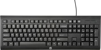 USB-Tastatur HP K1500 Schwarz