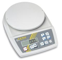 Laborwaage, 2-Tasten-Bedienung, Wägebereich bis 1000 g, Ablesbarkeit 0,01 g, Wägeplatte 150 mm.
