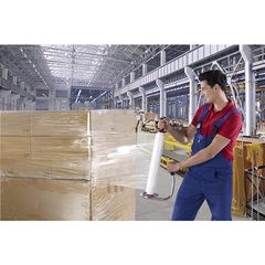 PE-Stretchfolie, Folienbreite 500 mm, VE 6 Stk, Folienstärke 20 µm, ab 10 VE.