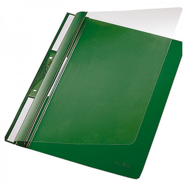 Leitz Einhakhefter 41900055 DIN A4 kfm. Heftung PVC grün