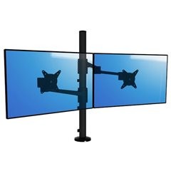 Monitorarm VIEWLITE, für 2 Monitore, schwarz.