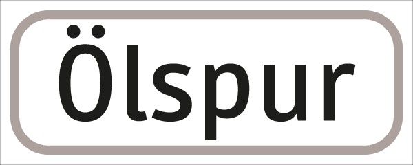 §54/5 Z.T. Text: Ölspur