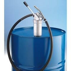 Hand-Kolbenpumpe, für Öl und Diesel, Fördermenge 0,25 l/Hub.