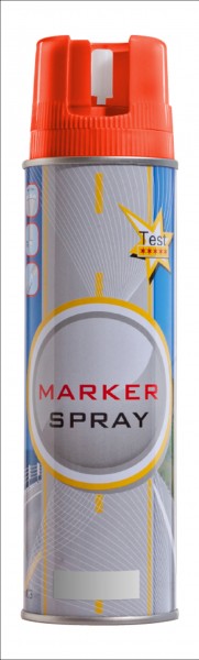Marker-Spray leuchtend orange