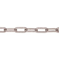 Stahl-Gliederkette, Gliederstärke 8 mm, Länge 10 m, feuerverzinkt.
