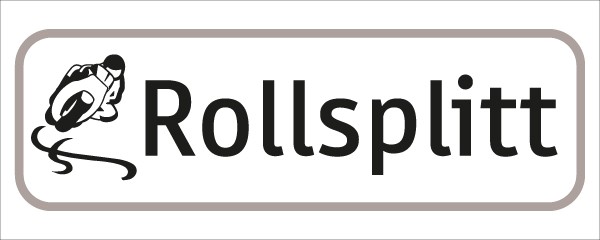 §54/5 Z.T. Text: Rollsplitt+Sym.