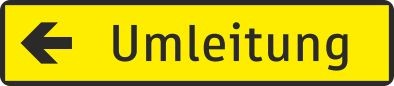 §53/16b Umleitung Wegweiser | Alrond Ausführung