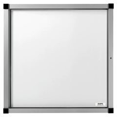 Schaukasten, Flügeltür, 12 (3 x 4) DIN-A4-Blätter, Metall-Rückwand.