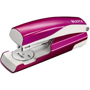 Heftgerät NeXXt, WOW, für: 24/6 + 26/6, 30 Blatt, 3 mm, pink