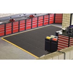 Stecksystem YOGA GRIP ULTRA, LxB 500 x 500 mm, VE 4 Stk, schwarz.