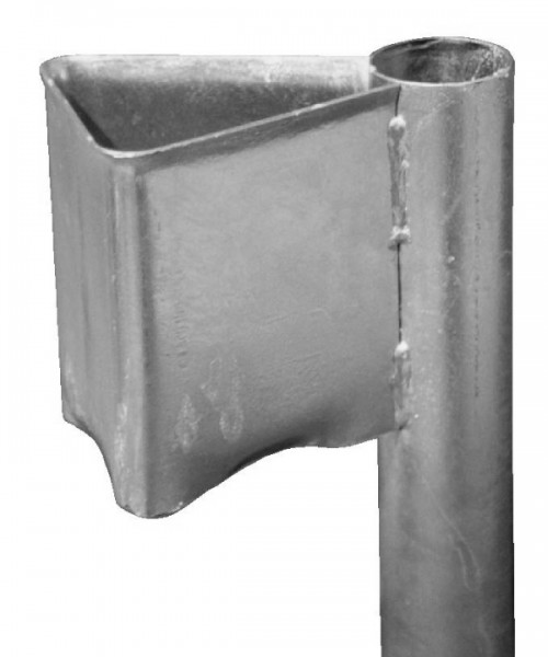 Leitpflockhalterung feuerverz. +Schneestangenaufn.