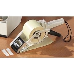 Haftetikettenspender, Handgerät, Rollenbreite 55 - 100 mm.