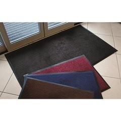 Schmutzfangmatte für innen, Flor aus PP, LxB 900 x 600 mm, VE 2 Stk, rot.