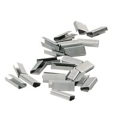 Verschlusshülsen, extraflach, für PP-, PET-Kraftband, Breite 16 mm, VE 2000 Stk.