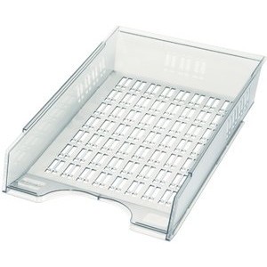 Briefkorb, PS, C4, 256 x 370 x 70 mm, farblos, transparent
