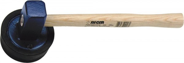 Plattenlegerhammer 1500g rund geschraubt Sieger