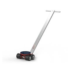 Transportfahrwerk, lenkbar, mit Lenkstange, Tragfähigkeit 3000 kg.