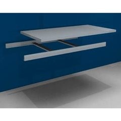 Zusatzfachebene inkl. Traversen und Stahlboden, Breite 1500 mm, Tiefe 800 mm.