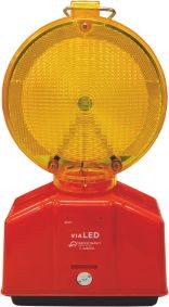 Baustellenleuchte LED gelb/ gelb inkl. Halterung