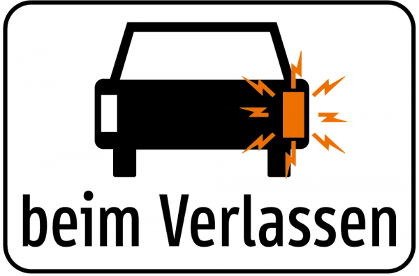 Sondertafel für Kreisverkehr Sondertafel Kreisverkehr URP I Scotchlite Typ1 | Umrandungsprofil I