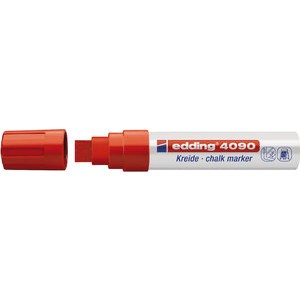 Kreidemarker, 4090, Keilspitze, 4 - 15 mm, Schreibf.: rot