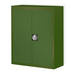 Magazinschrank, ohne Sichtlagerkästen, HxBxT 820 x 680 x 280 mm, einfarbig, grün, ab 3 Stk.