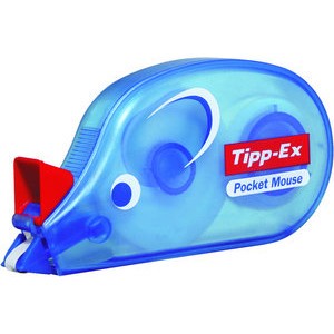 Korrekturroller Pocket Mouse, 4,2 mm x 10 m, blau