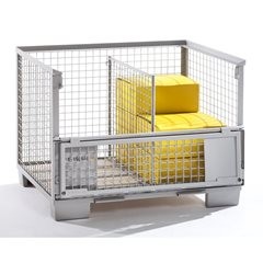 Gitterbox, hohe Bauform, EUR-Tauschpalette, ab 5 Stück.