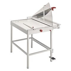 Schneidemaschine, Schnittlänge 1100 mm, mit Untergestell.
