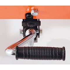 Scheren-Hubwagen, Tragfähigkeit 250 kg, Hub je Pedaltritt mit QuickLift 47 mm.