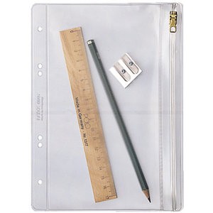 Kleinkrambeutel, PVC-Weichfolie, Standardlochung, A5, 0,2mm, farblos