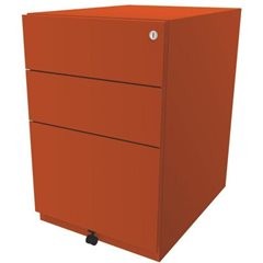 Rollcontainer Note™, mit 2 Universalschubladen, 1 Hängeregistratur, HxBxT 645 x