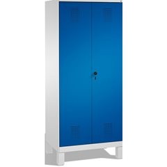 EVOLO Wäsche- / Garderobenschrank, 4 Fachböden, Kleiderstange, Abteile 2 x 400 m