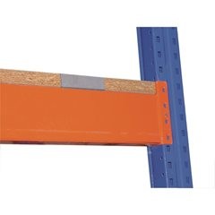 Spanplatte, aufgelegt, für Trägerlänge 3600 mm, 2-teilig, für Regaltiefe 1100 mm