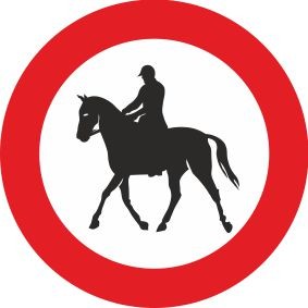 §52/14a Reitverbot | Alrond Verkehrszeichen