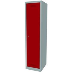 MonoBloc™ Garderobenschrank, Abteilbreite 348 mm, einstöckig, 1 Abteil, Breite 4