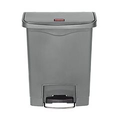 Treteimer SLIM JIM®, aus Polyethylen, 30 l, grau.