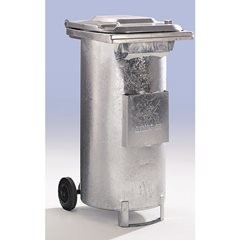 Spezialbehälter für ölhaltigen Abfall, Volumen 240 l, BxHxT 587 x 1195 x 723 mm,