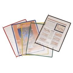 Klarsichttafel, VE 10 Stk, für DIN A4, gelb, ab 3 VE.