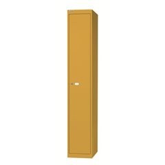 OFFICE Garderobensystem, 1 Abteil, Tiefe 305 mm, mit 1 Hutfachboden, 1 Kleiderha