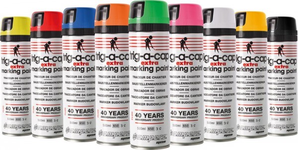 Baustellenmarkierspray t-a-c extra 500ml gelb fl