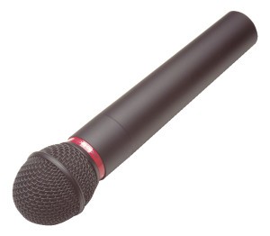 Funkmikrofon mit Sender
