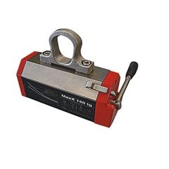 Permanent-Hebemagnet, für dünnwandige Teile, Hebekraft 150 kg Flachmaterial, 60 kg Rundmaterial.