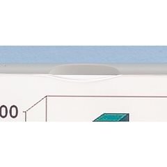 Info-Display, Rahmen aus Polystyrol, aluminiumfarben, HxBxT 322 x 237 x 23 mm, DIN A4, VE 4 Stück.