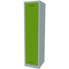 MonoBloc™ Garderobenschrank, Abteilbreite 348 mm, einstöckig, 1 Abteil, Breite 4
